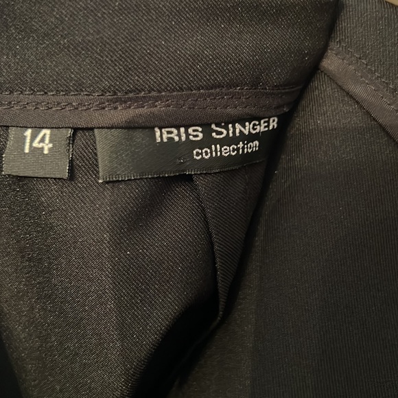 Iris Singer Black midi Skirt - Picture 6 of 6